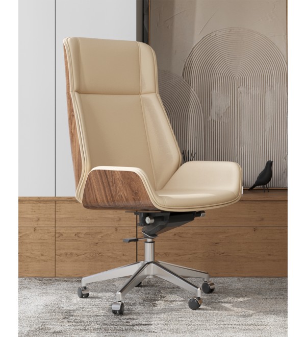Кресло руководителя TopChairs Crown SN бежевый