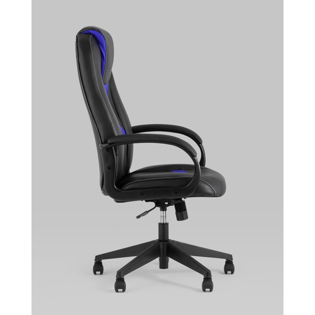 Кресло игровое TopChairs ST-CYBER 8 черный/синий