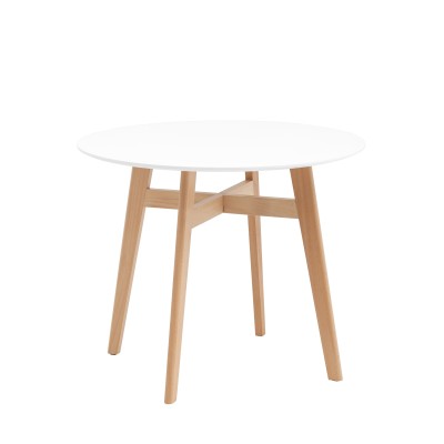 Стол обеденный Target Circle 90*90 белый