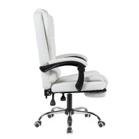 Кресло руководителя TopChairs President NEW белое