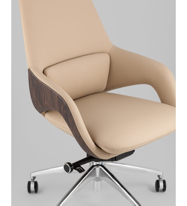 Кресло офисное TopChairs Reign бежевый