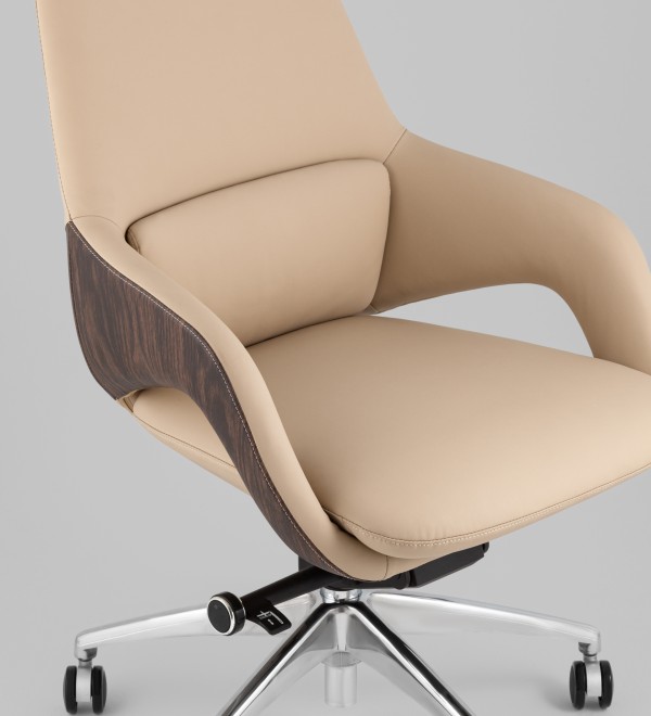 Кресло офисное TopChairs Reign бежевый