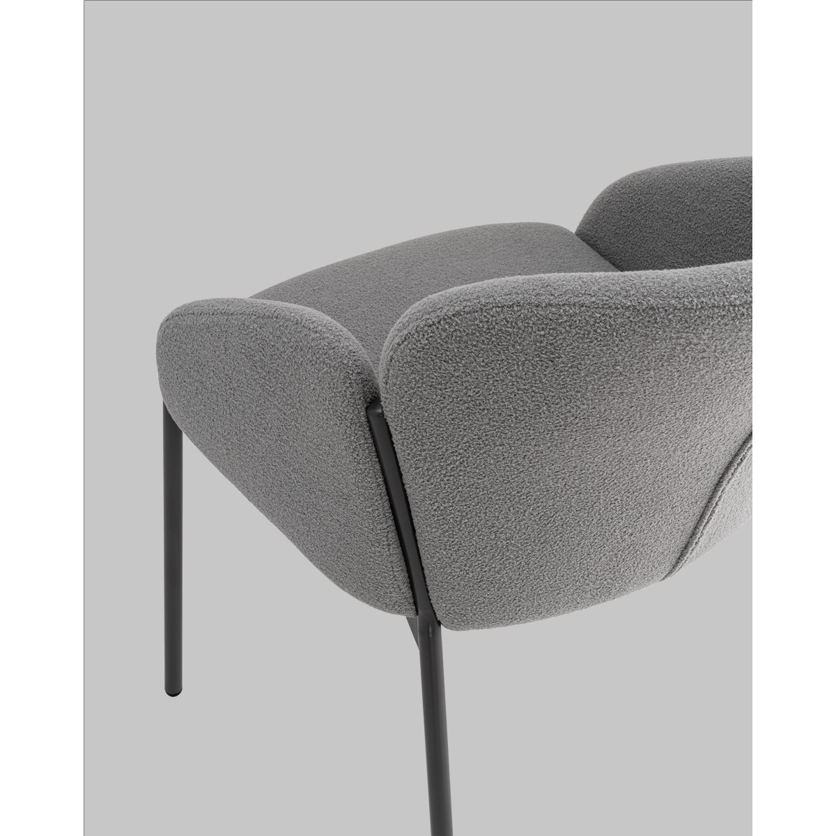 Стул обеденный Melia серый