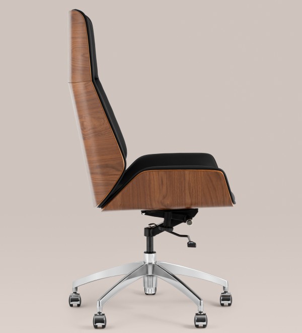 Кресло руководителя TopChairs Crown SN черный
