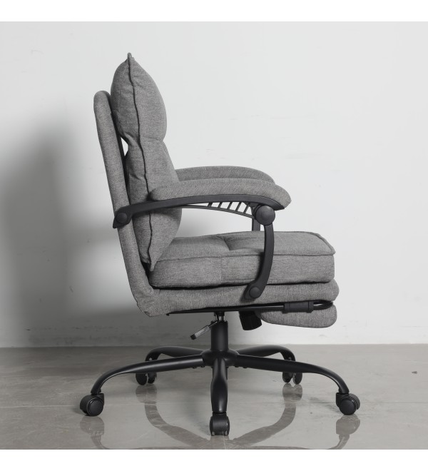 Кресло офисное TopChairs 6078A тёмно-серый