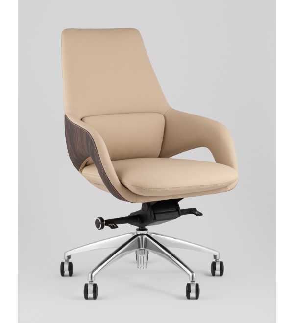 Кресло офисное TopChairs Reign бежевый