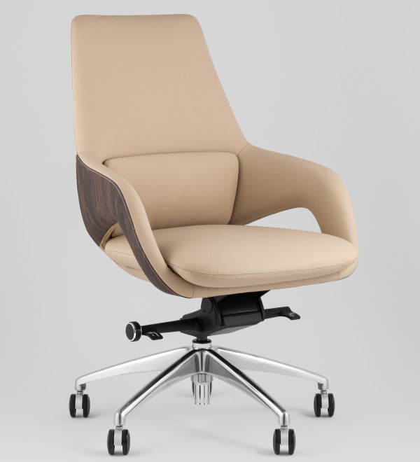 Кресло офисное TopChairs Reign бежевый