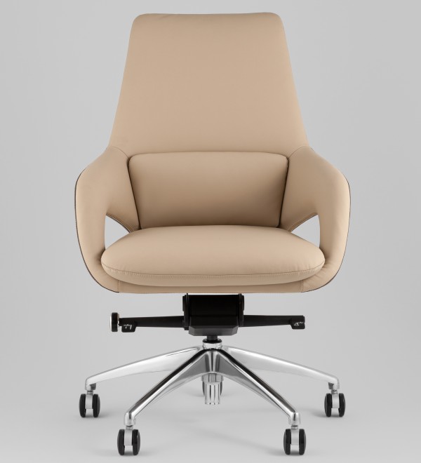 Кресло офисное TopChairs Reign бежевый