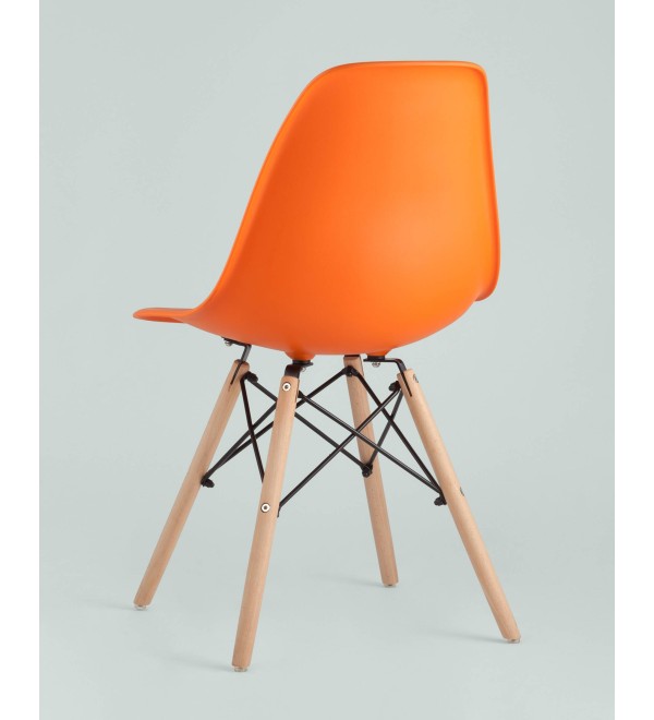 Стул Eames DSW оранжевый
