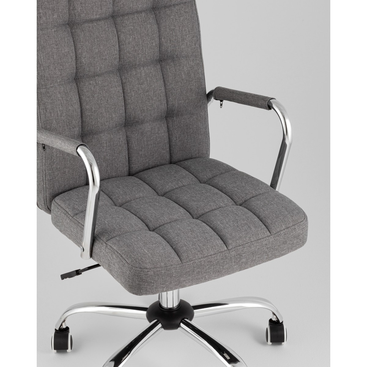 Кресло офисное TopChairs Comfo серый