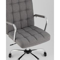 Кресло офисное TopChairs Comfo серый