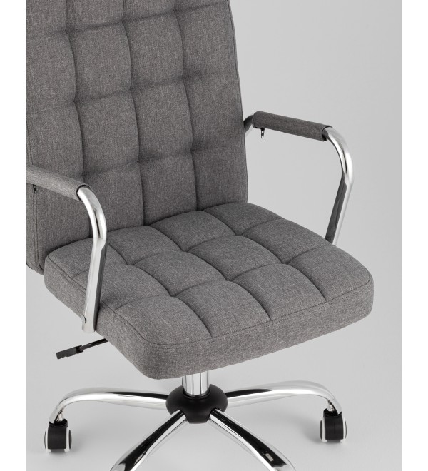 Кресло офисное TopChairs Comfo серый