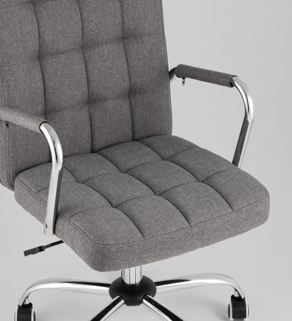 Кресло офисное TopChairs Comfo серый