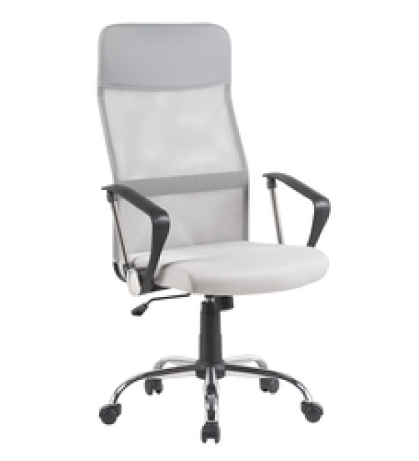 Кресло офисное TopChairs Benefit NEW серое NC