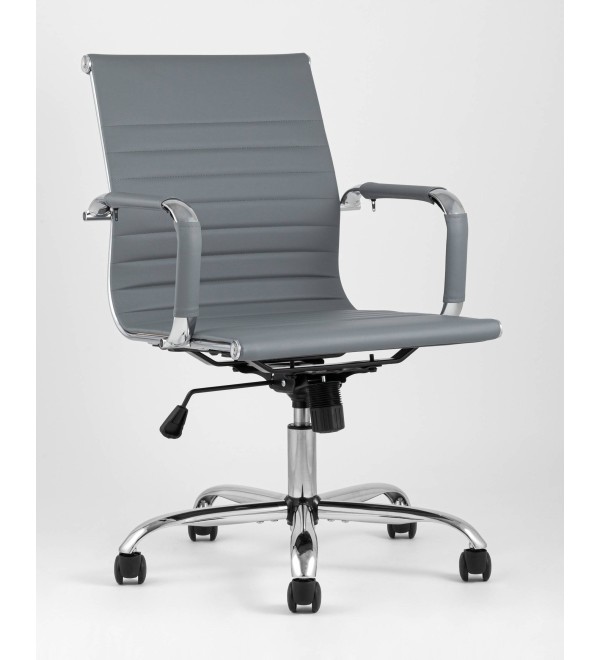 Кресло офисное TopChairs City S серое