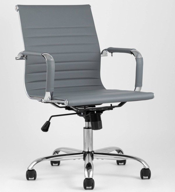 Кресло офисное TopChairs City S серое