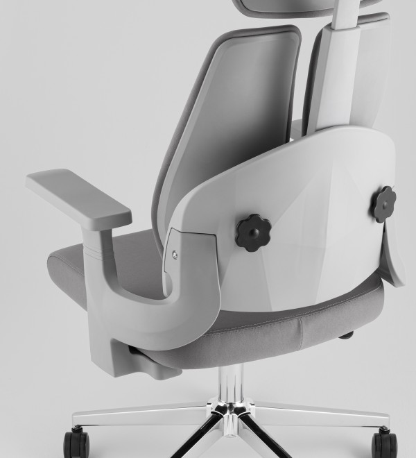 Кресло офисное TopChairs Kineo серый