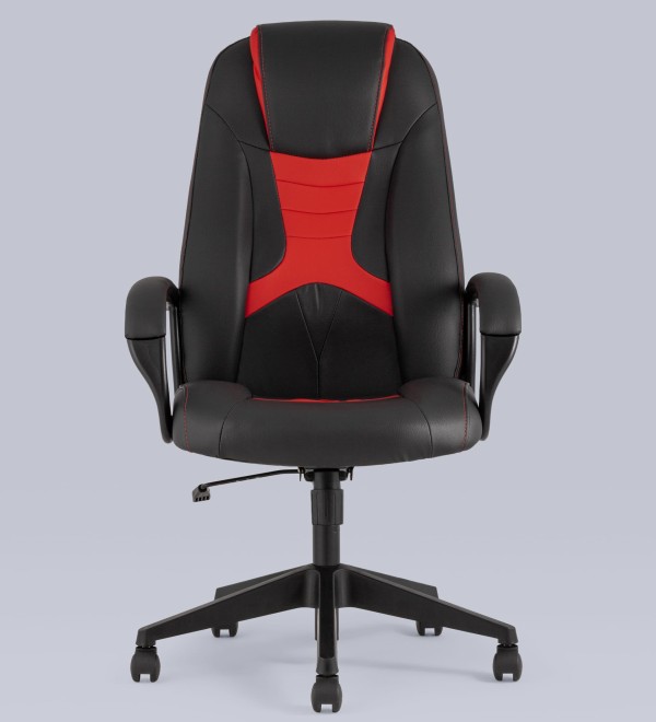 Кресло игровое TopChairs ST-CYBER 8 черный/красный