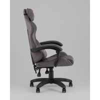 Кресло спортивное TopChairs MG-7036 ткань серый