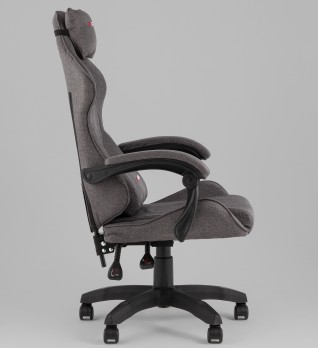 Кресло спортивное TopChairs MG-7036 ткань серый