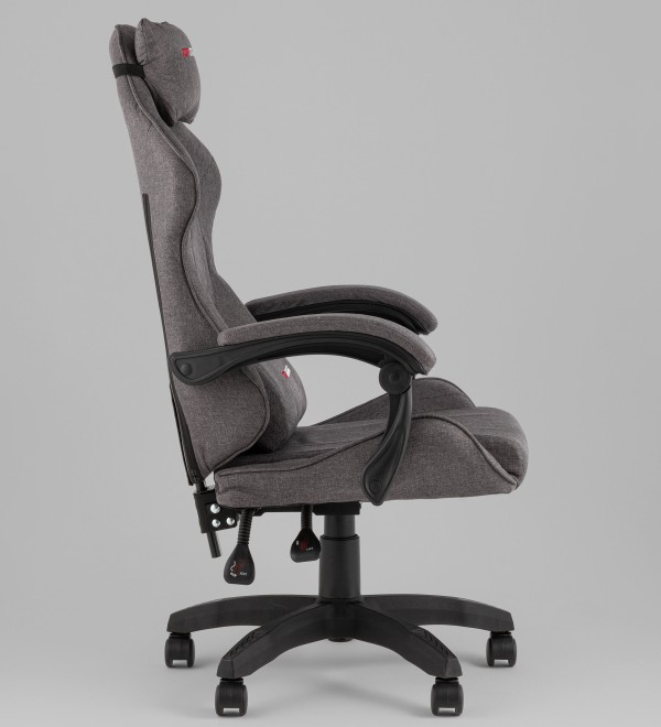 Кресло спортивное TopChairs MG-7036 ткань серый