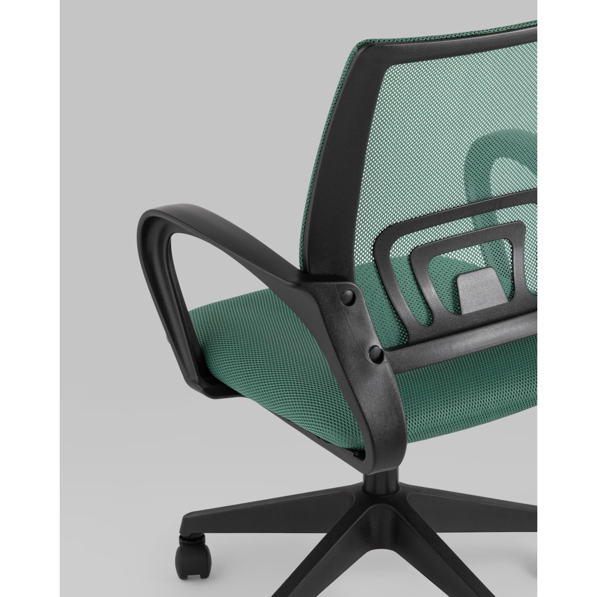 Кресло офисное TopChairs ST-Basic сетка/ткань зеленый