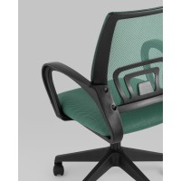 Кресло офисное TopChairs ST-Basic сетка/ткань зеленый