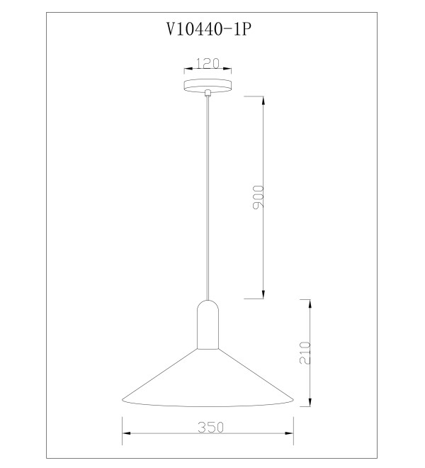 Светильник подвесной Moderli V11551-1P Forli
