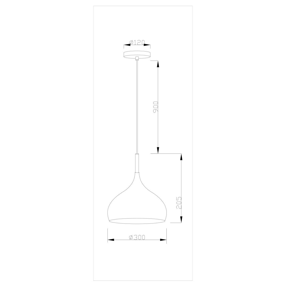 Подвесной светильник Moderli V1295-1P Eline