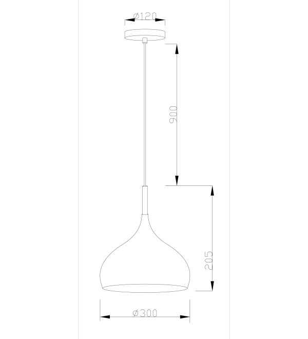 Подвесной светильник Moderli V1295-1P Eline