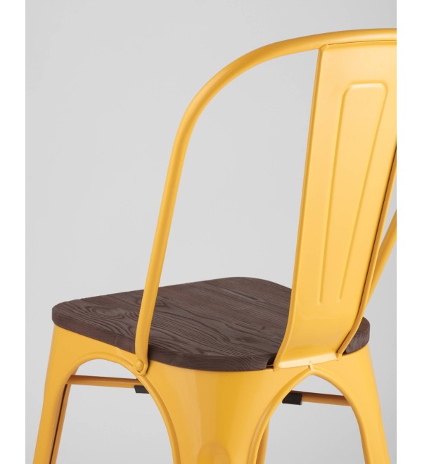 Стул TOLIX WOOD желтый
