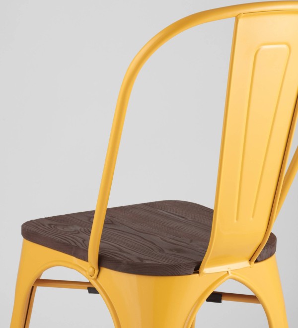 Стул TOLIX WOOD желтый