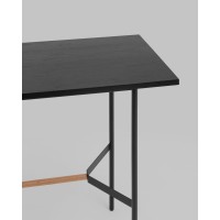 Стол барный Knobb 120*60 черный