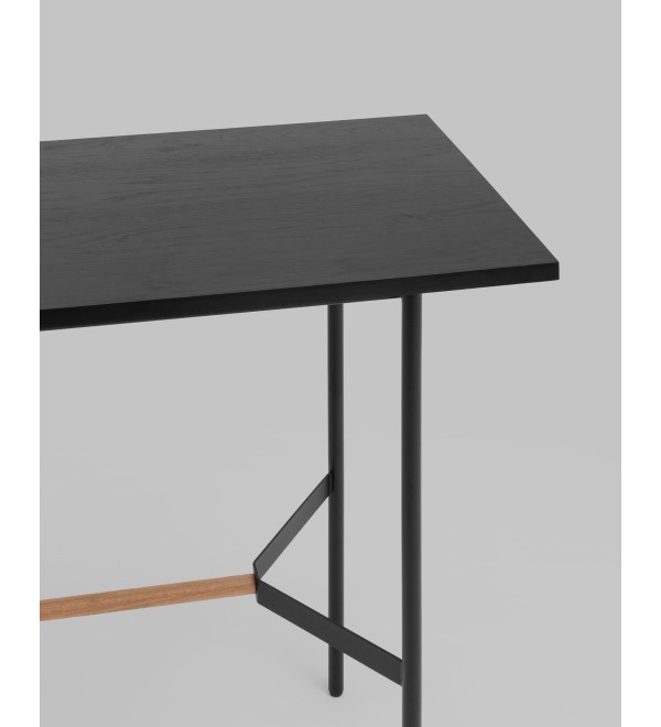 Стол барный Knobb 120*60 черный