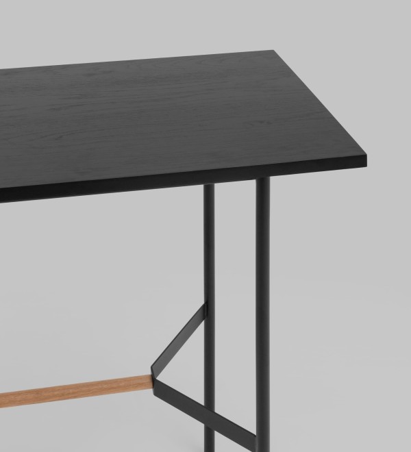 Стол барный Knobb 120*60 черный