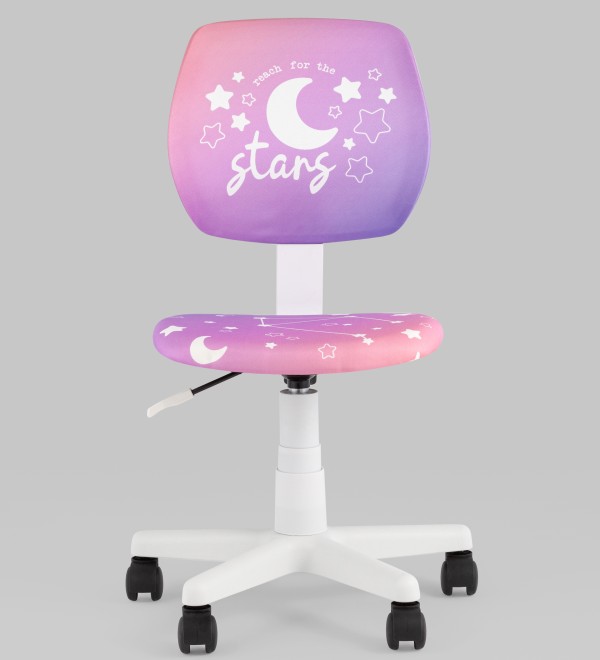 Кресло компьютерное детское ЛОЛО Starry Night пластик белый