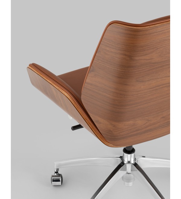 Кресло офисное TopChairs Crown SN коричневый