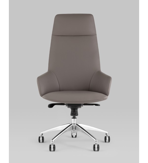 Кресло руководителя TopChairs Bow серый