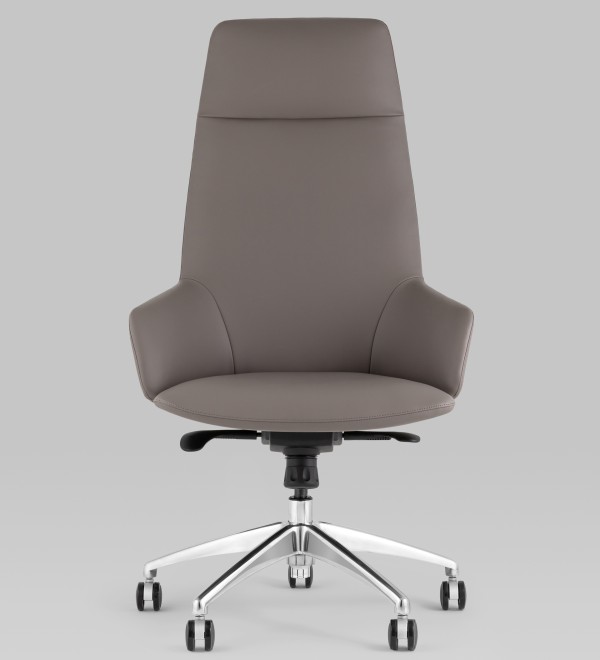 Кресло руководителя TopChairs Bow серый