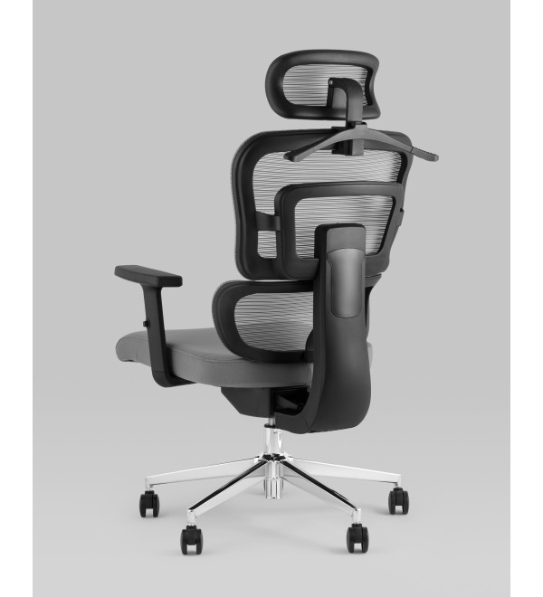 Кресло офисное TopChairs Techno серый