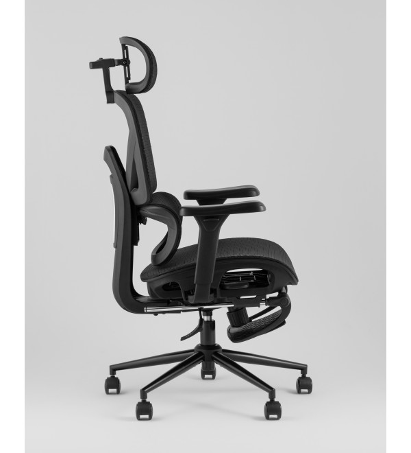 Кресло офисное TopChairs Vertus черная сетка