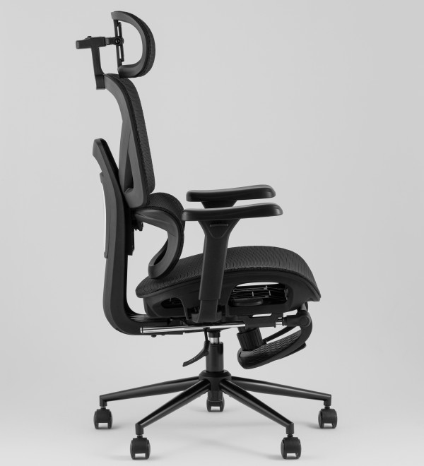Кресло офисное TopChairs Vertus черная сетка