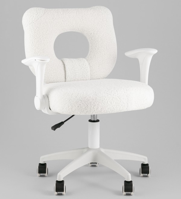 Кресло детское TopChairs 2590 белый тедди
