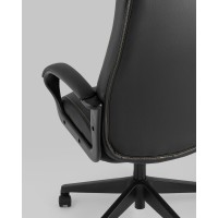 Кресло игровое TopChairs ST-CYBER 8 черный/желтый