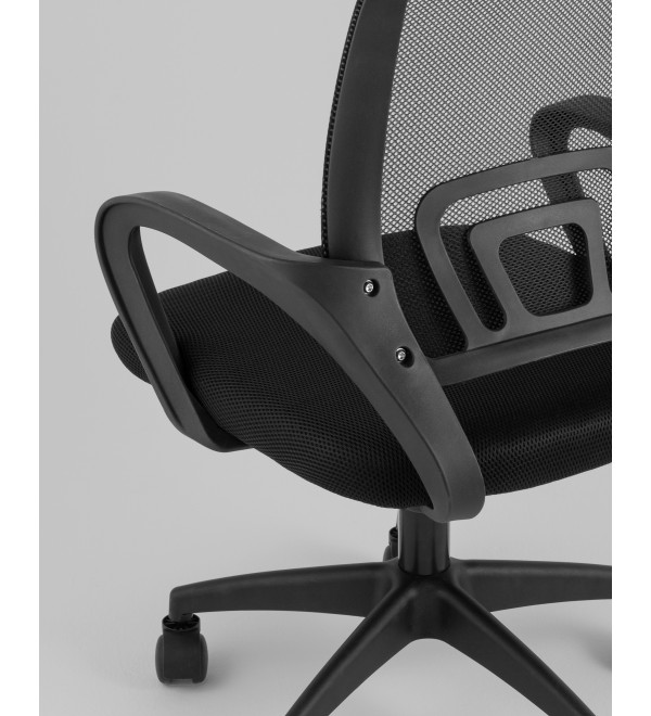 Кресло офисное TopChairs Simple SN черный