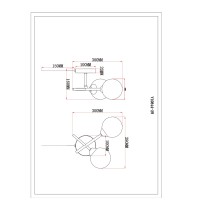 Бра Moderli V10844-2W Molecule