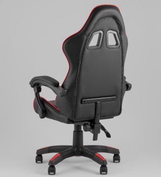 Кресло спортивное TopChairs MG-7043 черно-красный