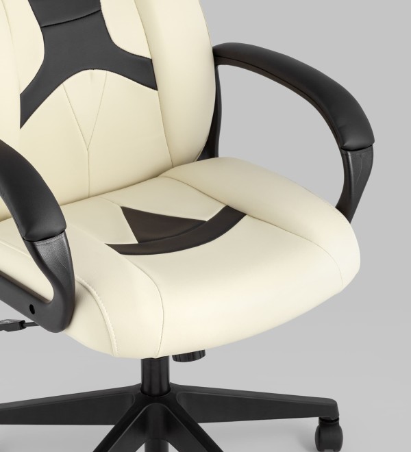 Кресло игровое TopChairs ST-CYBER 8 белый/черный