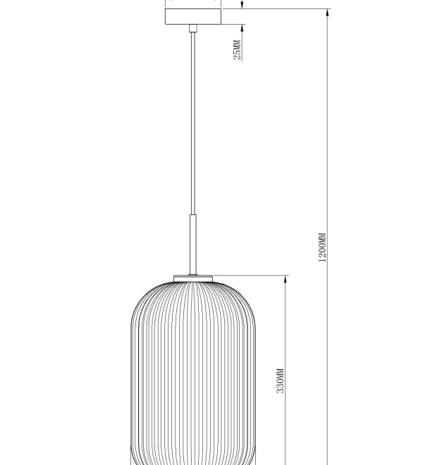 Светильник подвесной Moderli V11030-1P Ivory