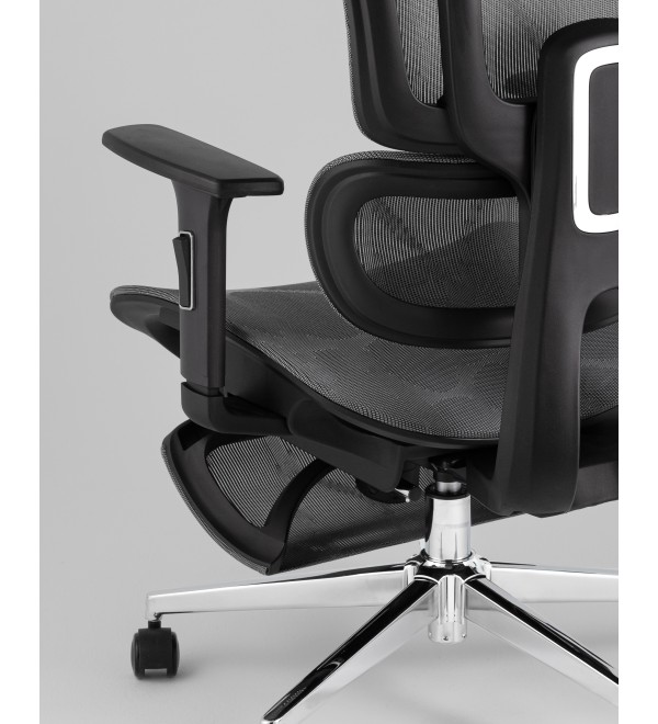 Кресло офисное TopChairs Nimbus серый